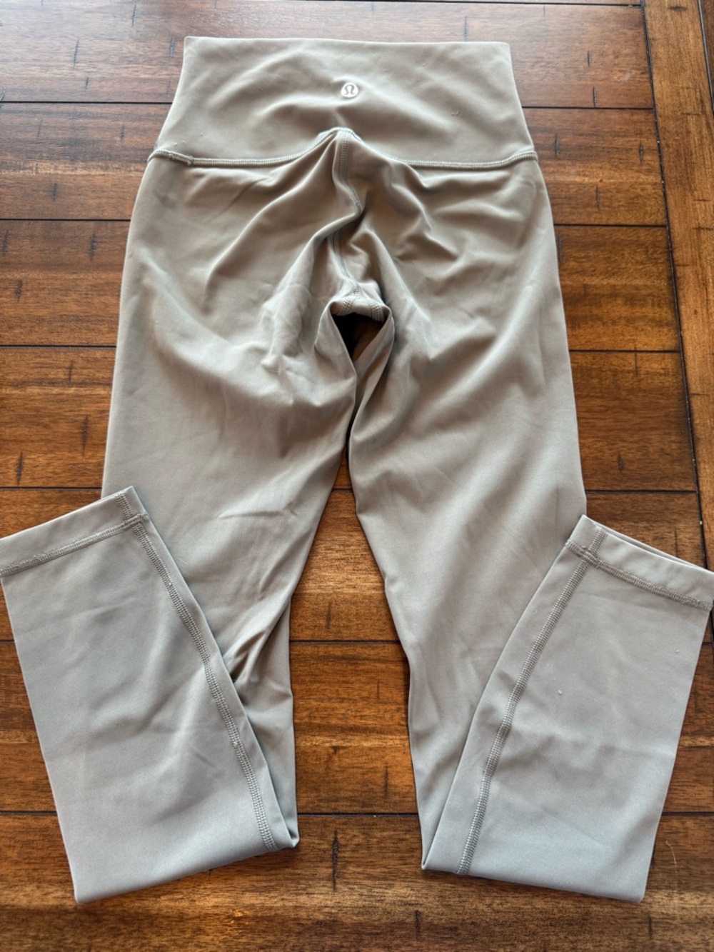 Lululemon Wunder Under High Rise 7/8 Leggings 25” Grey Sage Size 2 Luxtreme - Picture 6 of 8
